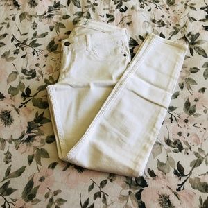 Abercrombie White Jeans